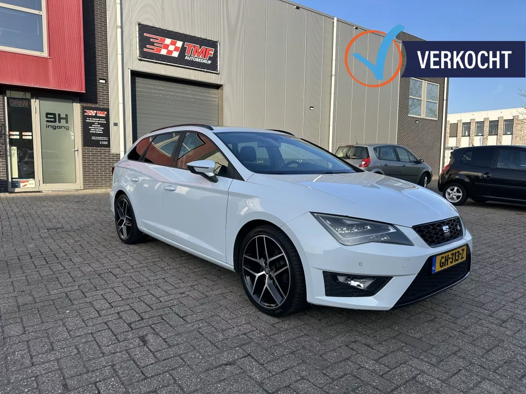 SEAT Leon ST VERKOCHT 1.4 TSI ACT FR Vol Opties Goed Onderhouden!